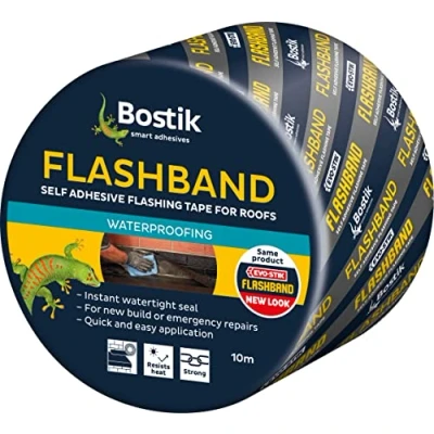 Afbeelding van Bostik (Evo stik) Roll Grijs Flashband 150mm X 10m 210004
