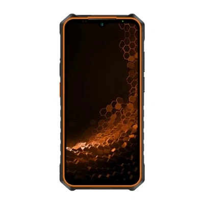Afbeelding van Hammer Iron V LTE Smartphone bouwtelefoon 6GB/64GB Oranje IP69 Waterdicht, 6320mAh Batterij, Dual SIM