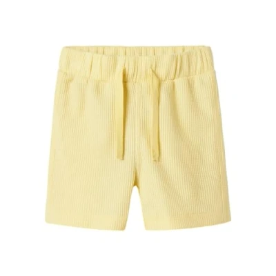 Afbeelding van Name It mini jongens short JAGO Lemon Meringue Regular Fit