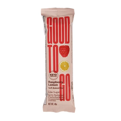 Afbeelding van Good To Go Raspberry Lemon Keto Bar (40 gr)