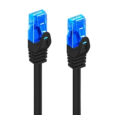 Afbeelding van Ewent Patchkabel CAT 5e U/UTP, AWG 26/7, 2x RJ45 stekker zwart 2m