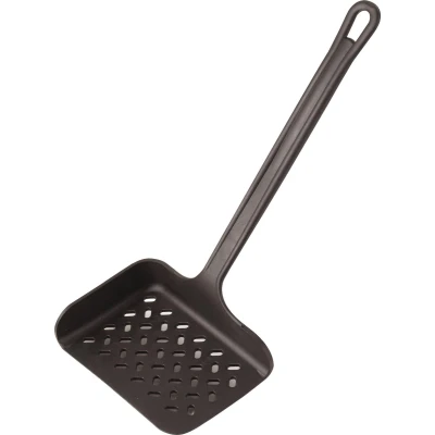 Afbeelding van Spatel Paderno Series 12900 Pa+plus Black 35 cm Geperforeerd