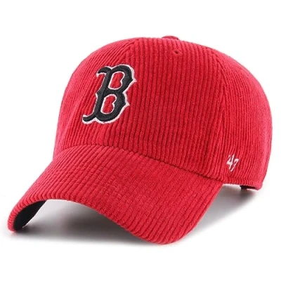 Afbeelding van 47 Merk Verstelbare Koord Cap CLEAN UP Boston Red Sox rood