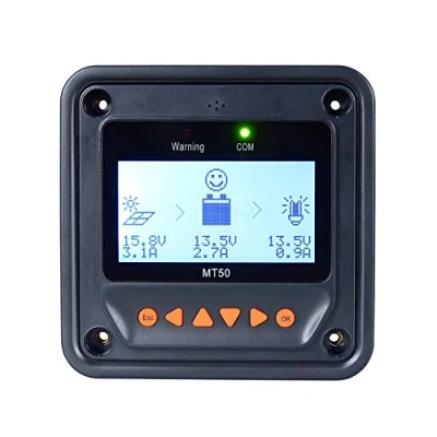 Afbeelding van EPEVER MT50 Afstandsbediening Meter voor MPPT Solar Laadregelaar Monitoring &amp; Instelling Parameters Merk 10A 20A 30A 40A 50A 60A 80A 100A Controllers (MT50)