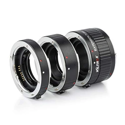 Afbeelding van VILTROX DG C Metalen Mount Auto Focus Macro Verlengbuis Set Adapter Ring (12mm+20mm+36mm Buizen) voor Canon EF S Lens DSLR Camera 760D 700D 80D 70D 5DII 5DIII 5D4 6D 7D 90D 200D