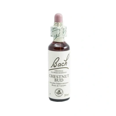 Afbeelding van BACH FLORES DE CHESTNUT BUd 20 ml glazen fles met druppelaar,