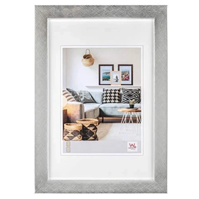 Afbeelding van walther design fotolijst zilver 10 x 15 cm Mooie houten lijst HQ015S