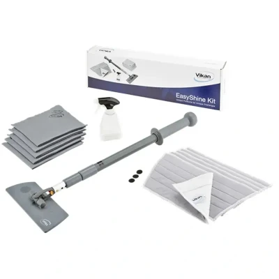 Afbeelding van Vikan Easy Shine complete Glasreigingsset
