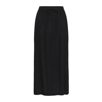 Afbeelding van Kaffe Milia Maxirok, Dames, Maat: 40, Black deep