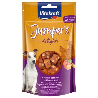 Afbeelding van Vitakraft Jumpers Delights 80 g Hondensnacks Kip&amp;Appel