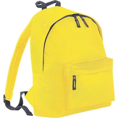 Afbeelding van Bagbase Mode Rugzak / (18 Liter) (Pakket van 2) (Geel/Grafietgrijs)