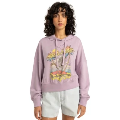 Afbeelding van Billabong ALL TIME Pyjamashirt, Dames, Maat: Medium, Amethyst smoke
