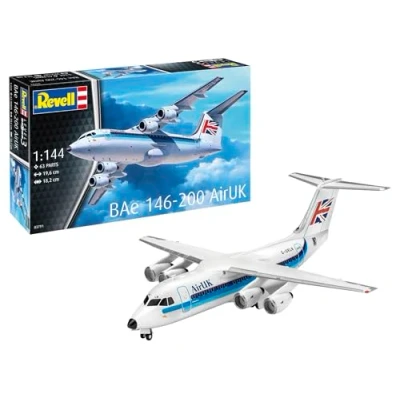 Afbeelding van Revell 03791 BAe 146 (RJ85) Vliegtuigen 1:144 Schaal Ongebouwd/Ongeschilderd Plastic Model Kit