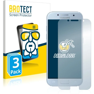 Afbeelding van BROTECT Screenprotector voor Samsung Galaxy A5 2017 Folie Beschermfolie Beschermglas transparant (3 Stuks)