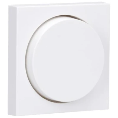 Afbeelding van GIRA 065027 Afdekking draaidimmer + potentiometer systeem 55 zuiver wit zijdemat