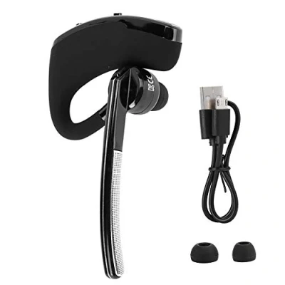 Afbeelding van V8 Business Bluetooth hoofdtelefoon, draadloze handsfree stereo oortelefoon, oortelefoon met microfoon voor zakelijk hardlopen