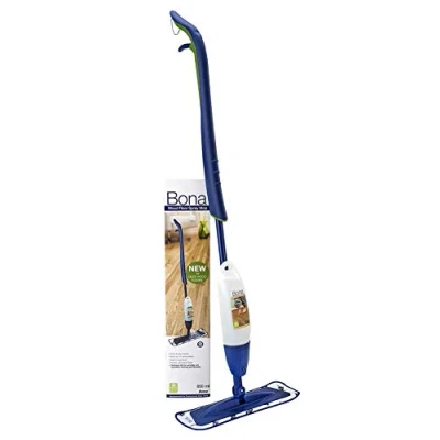 Afbeelding van Bona Spraymop Spuitwisser voor houten vloeren, reinigingsapparaat, geoliede 1 x microvezelpad