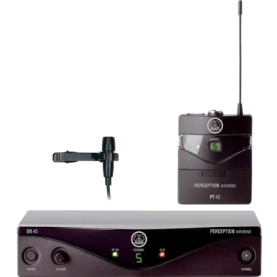 Afbeelding van AKG PW45P Dasspeld Draadloze microfoonset Zendmethode:Radiografisch