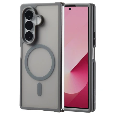 Afbeelding van imoshion Hoesje geschikt voor Samsung Galaxy Z Fold 7 Color Guard Backcover MagSafe Grijs