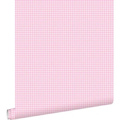 Afbeelding van Leen Bakker ESTAhome Behang Fijne Stippen Licht Roze 53cm X 10,05 M Vlies