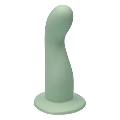 Afbeelding van Ylva &amp; Dite Leda Siliconen G spot / Prostaat dildo Made in Holland Pastel Groen