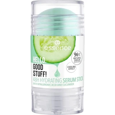 Afbeelding van essence Hello, Good Stuff! 48h Hydrating Serum Stick Hyaluronic Acid&amp;Cucumber 30 gr