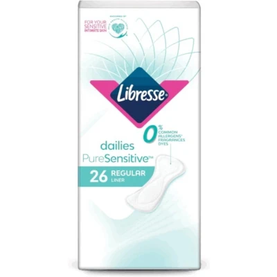 Afbeelding van Libresse Inlegkruisjes Pure Sensitive 26ST