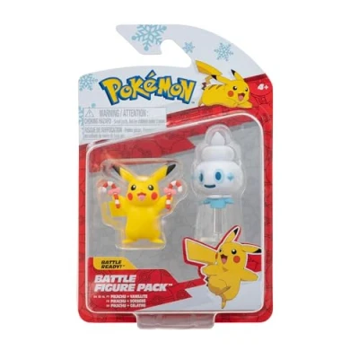 Afbeelding van Pikachu &amp; Vanillite Pokémon Battle Figure Actiefiguren