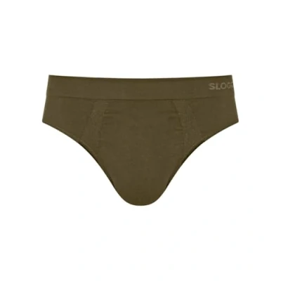 Afbeelding van sloggi men GO Smooth Brief C2P Heren Onderbroek Groen DonkerCombinatie Maat XXL