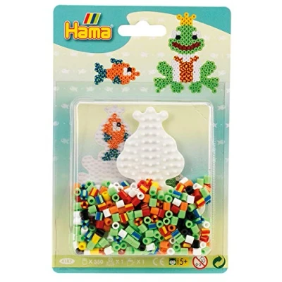 Afbeelding van Hama Strijkkralen Kikker En Vis Set 350 Stuks