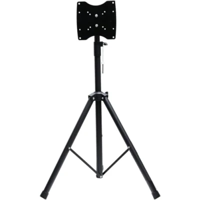 Afbeelding van Tripod TV standaard met verstelbare hoogte, geschikt voor 14 32 inch draaibare vouwstandaard installatie