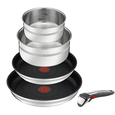 Afbeelding van Tefal Pannenset Jamie Oliver Ingenio G6 (set, 5 delig)