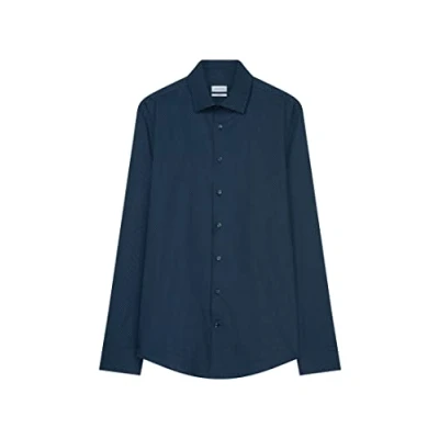 Afbeelding van Seidensticker Business X SLIM Overhemd, Heren, Maat: 36, Dark blue