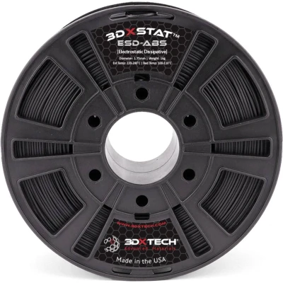 Afbeelding van 3D Xtech ABS2030750BK0 3DXSTAT Conductive ESD Filament ABS kunststof 2.85 mm 750 g Zwart 1 stuk(s)