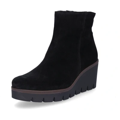 Afbeelding van Gabor 780.1 Enkellaarsjes Enkelboots met rits Dames Zwart Maat 43