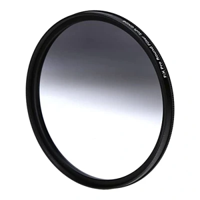 Afbeelding van Rollei F:X Pro Circulair grijsverloopfilter Soft GND 8 Schroeffilter met draaibare ring voor het instellen van verloop langs de draaias Ideaal landschap en architectuurfotografie (77 mm)
