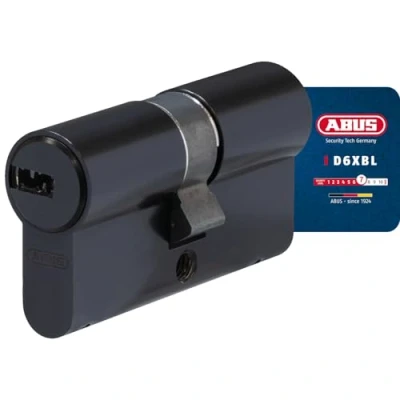 Afbeelding van ABUS Profielcilinder D6XBL 30/30 met codekaart en 5 sleutels 96801 zwart