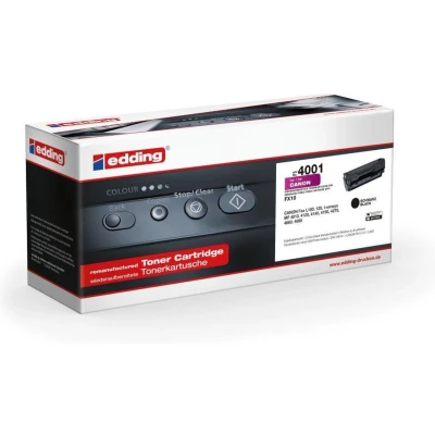 Afbeelding van Edding Toner Compatibel Zwart 2000 bladzijden EDD 4001 Canon FX10 18