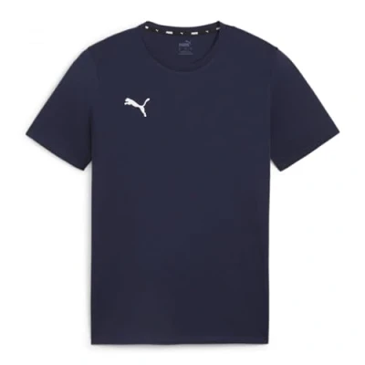 Afbeelding van Puma Teamgoal Casuals TEE Tshirt basic, Heren, Maat: XL, Navy