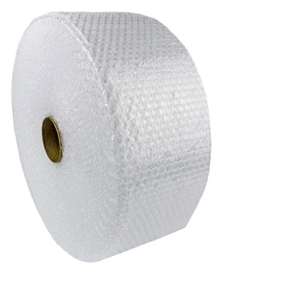 Afbeelding van KADAX Luchtkussenfolie rol 100 m 30 cm breed Bubble knalfolie, blisterfolie transparant 1 rol, noppenfolie 30/100