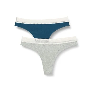 Afbeelding van Sloggi Damesslip (verpakking van 2 stuks), Blue Light Combination, XL
