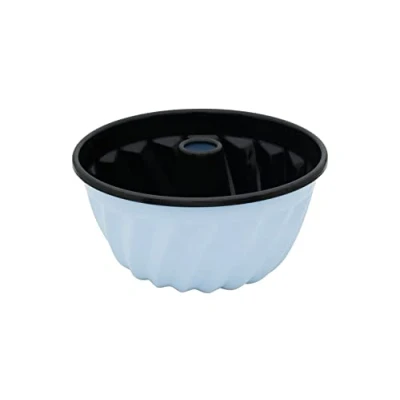 Afbeelding van Riess, 0495 028, tulbandvorm 22cm, BACKEMAILLE BLAUW, LBH 22,5x22,5x10,3cm, gew. 0,628kg, volume 3 L