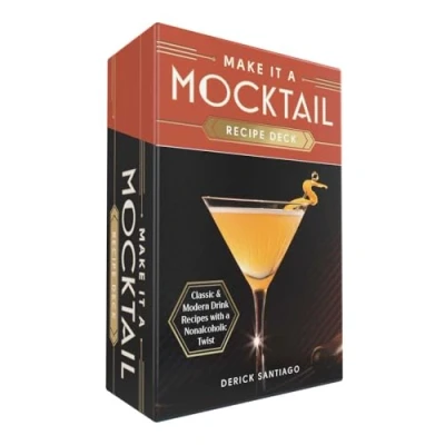 Afbeelding van Make It a Mocktail Recipe Deck: Classic &amp; Modern Drink Recipes with Nonalcoholic Twist