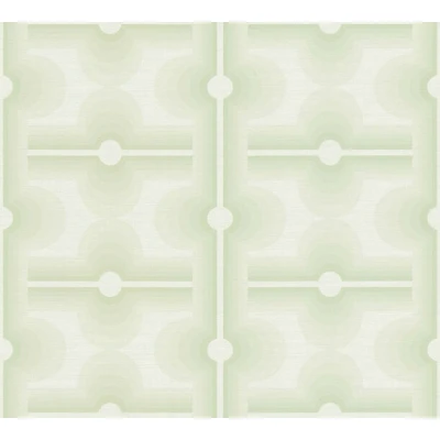 Afbeelding van AS Creation Retro Chic 39533 1 / 395331 Groen Crème