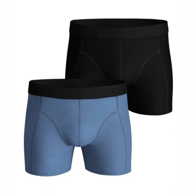 Afbeelding van Boxershort Björn Borg Men Core Shorts Sammy Coffee Solid Blue Yonder (2 pack) S