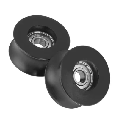 Afbeelding van FTVOGUE 4 stuks 0840UU U type groef katrol rol geleiding wiel 8 x 40 20,7 mm