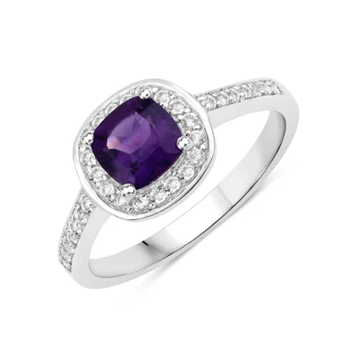 Afbeelding van Rafaela Donata Ring lila / zilver