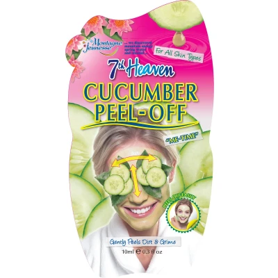 Afbeelding van Montagne 7th Heaven gezichtsmasker cucumber peel off 10 ml