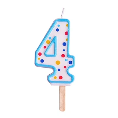 Afbeelding van Cijferkaars #4 blauw PME