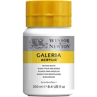 Afbeelding van Winsor &amp; Newton Galeria Acrylverf 250ml Mixing White